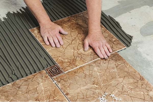 Ceramic tile installation by JT's Home Repair