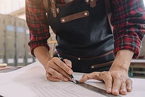 Experienced home repair professional on the job