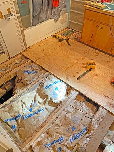 Bathroom remodel project by JT's Home Repair in Central Arkansas